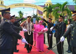 Pisah Sambut Kapolres Bengkalis